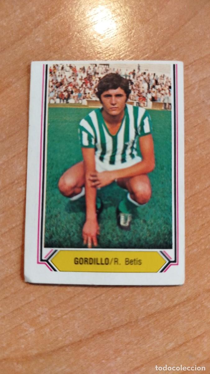 Cromos de f&uacute;tbol: LIGA ESPA&Ntilde;OLA 80/81 - REAL BETIS - GORDILLO
