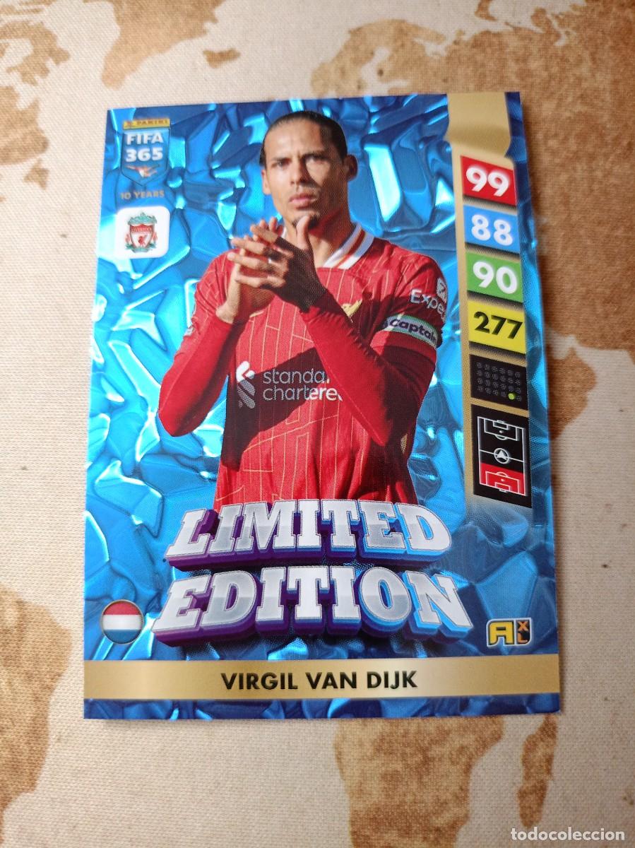 Figurine di Calcio: Limited Edition VIRGIL VAN DIJK Fifa 365 2025