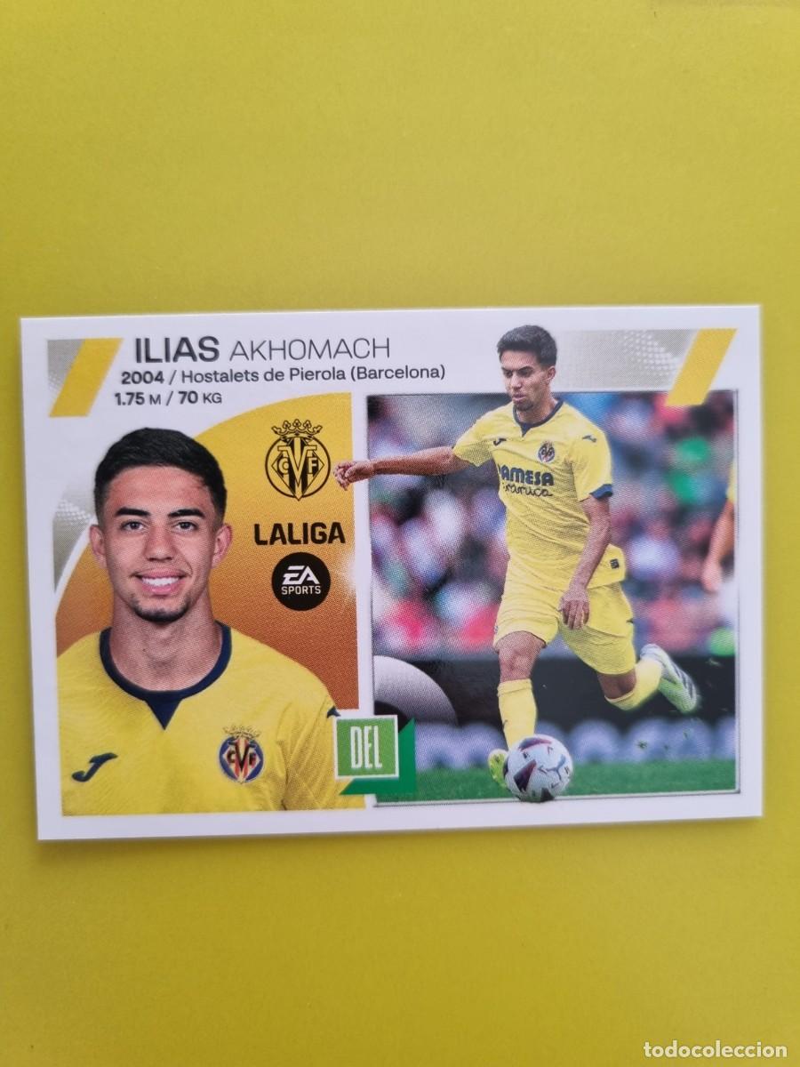 Football Stickers: CROMO FTUBOL LIGA ESTE ILIAS VILLARREAL N&ordm;16 BIS COLOCA 23 24 2023 2024 AR826