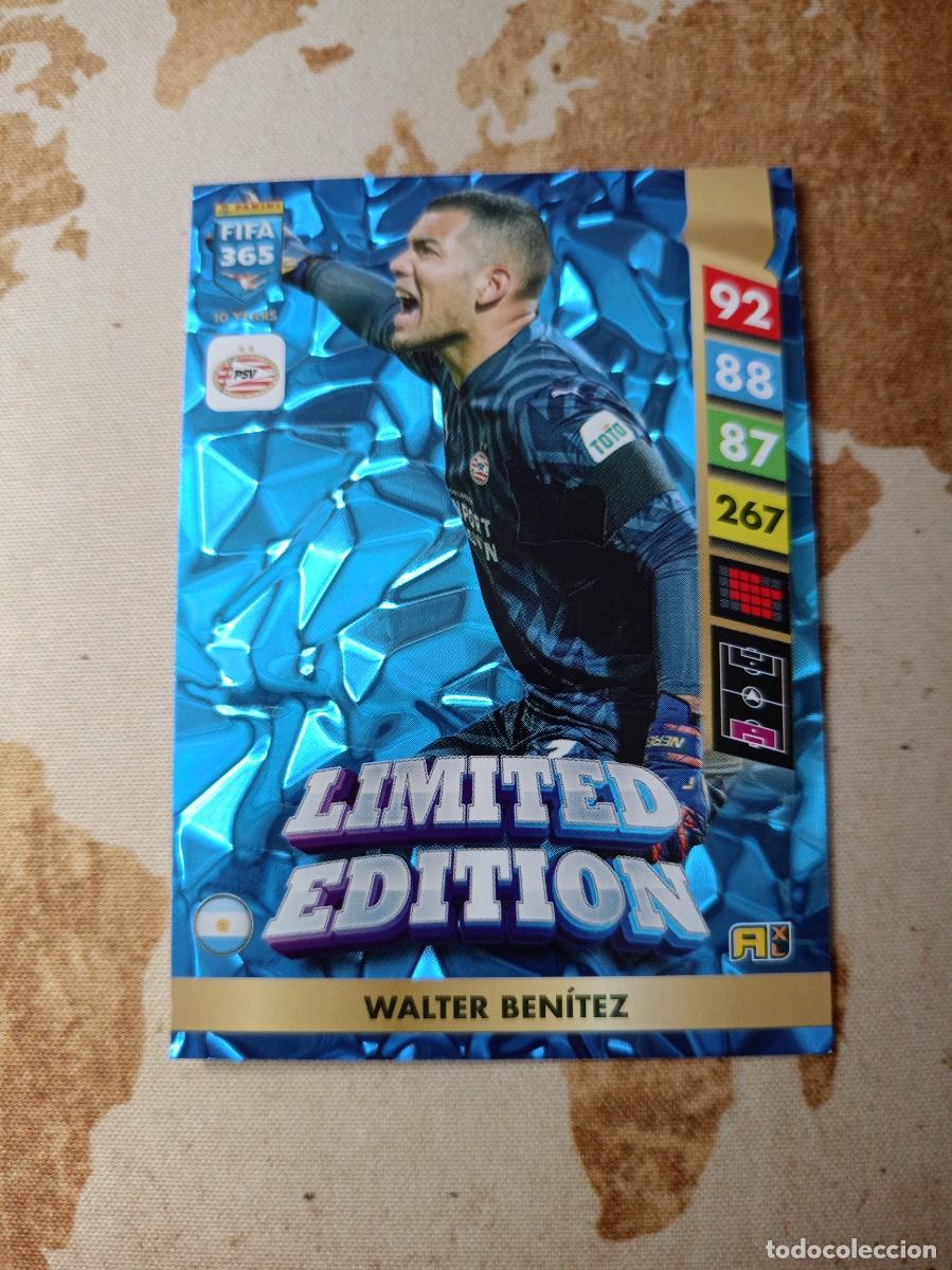 Football Stickers: Limited Edition WALTER BEN&Iacute;TEZ Fifa 365 2025