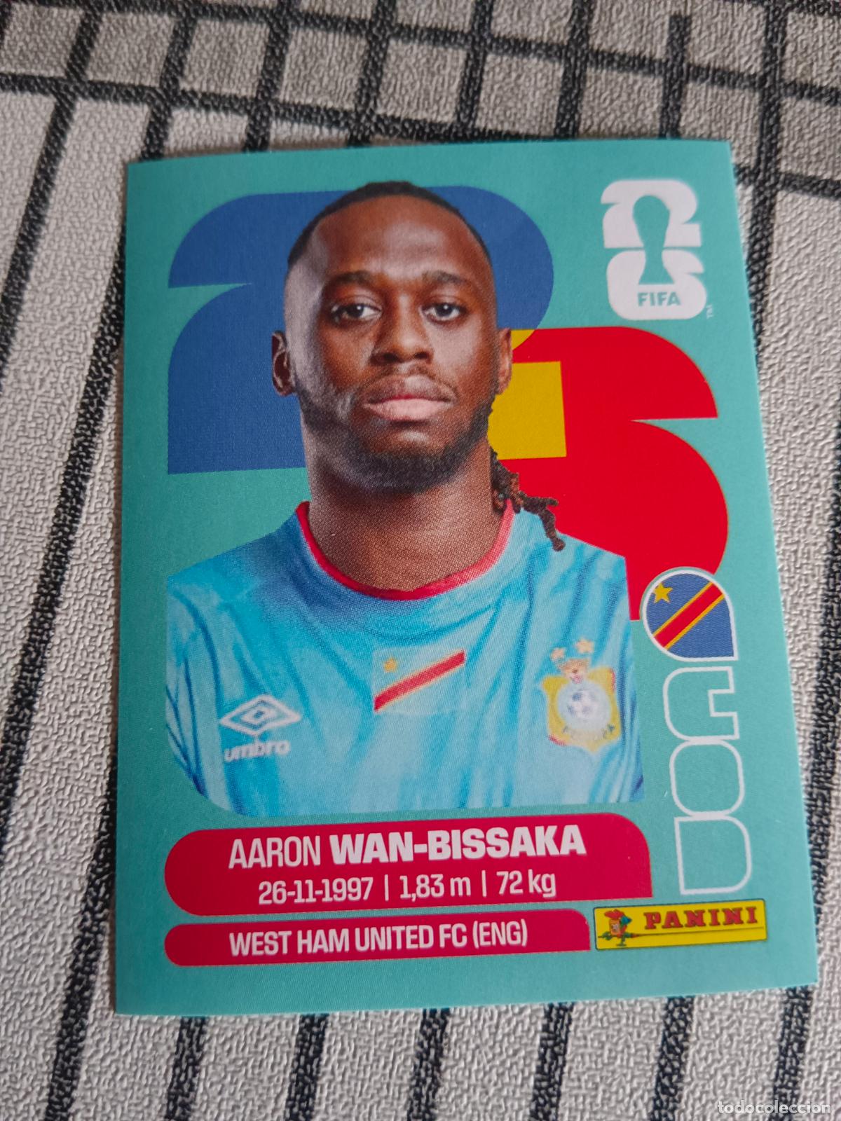 Football Stickers: MUNDIAL 2026 ESTADOS UNIDOS USA MEXICO MEJICO CANADA COD 3 COD3 WAN-BISSAKA CONGO FIFA
