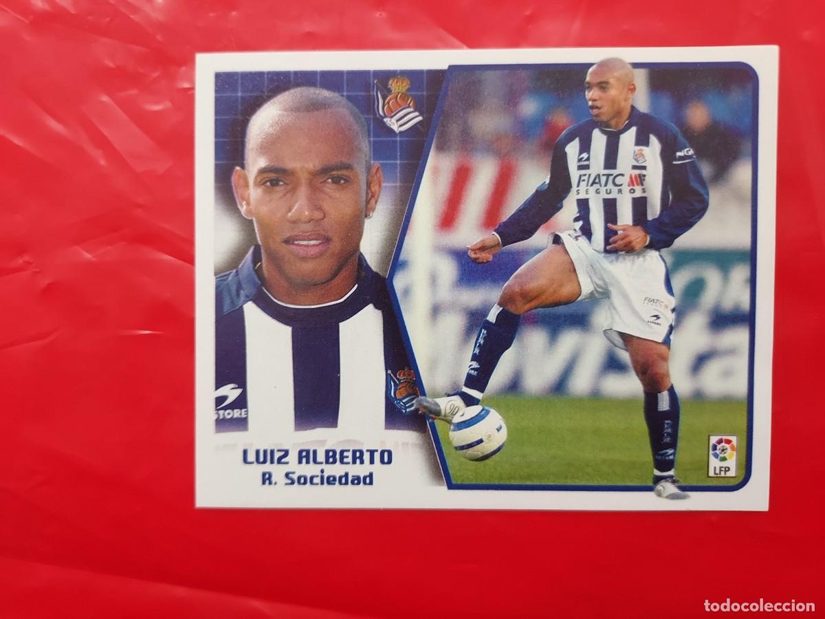 Figurine di Calcio: CROMO LUIZ ALBERTO REAL SOCIEDAD BAJA - SIN PEGAR - EDICIONES ESTE LIGA 2005 2006