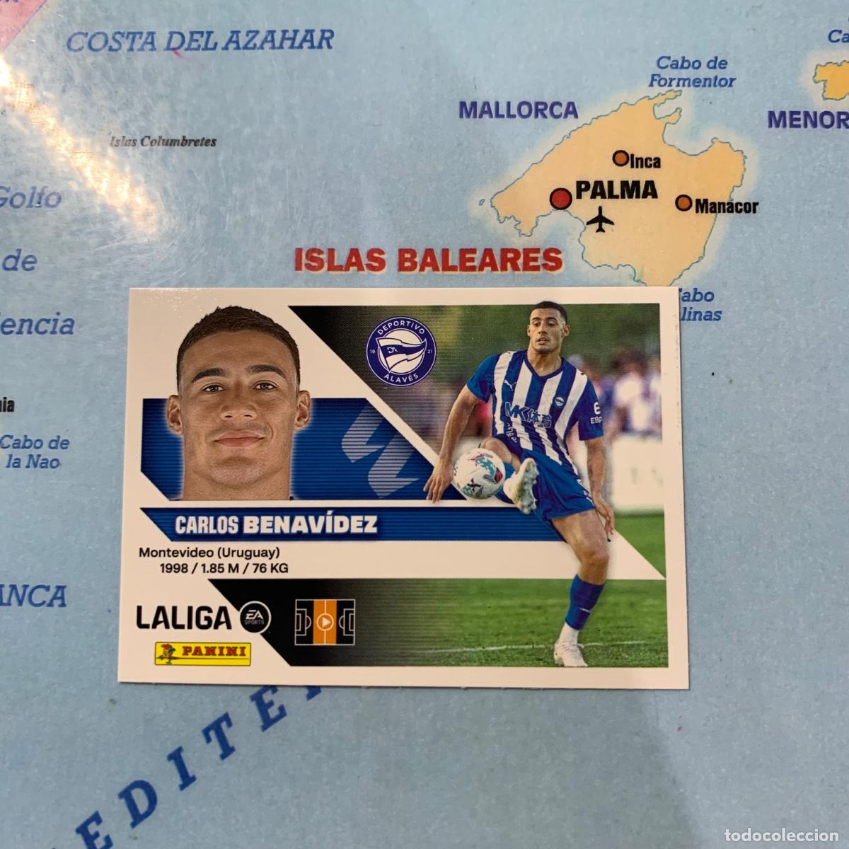 Figurine di Calcio: Benavidez n&uacute;mero 11 del Alav&eacute;s cromo liga este 26-27 2026-2027