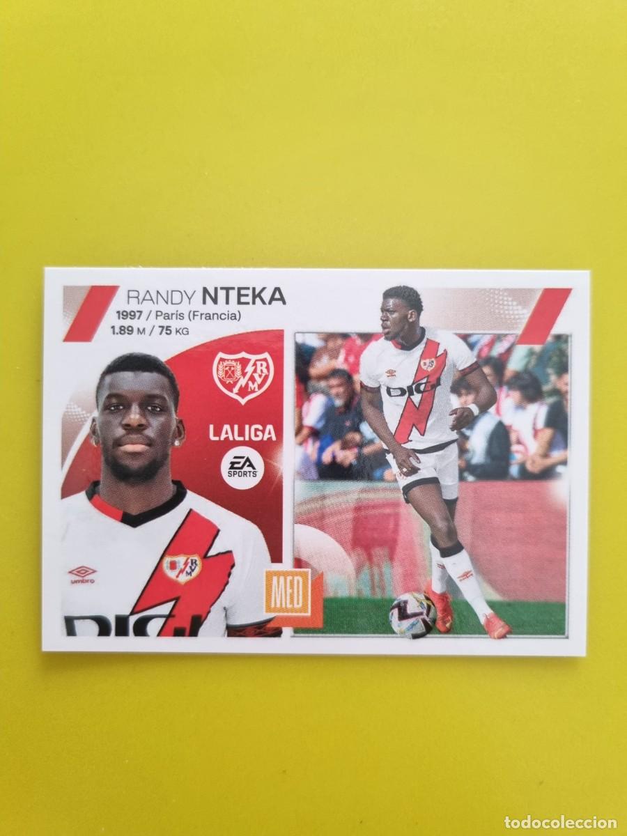 Cromos de Futebol: CROMO FTUBOL LIGA ESTE NTEKA RAYO VALLECANO N&ordm;15 BIS COLOCA 23 24 2023 2024 AR826