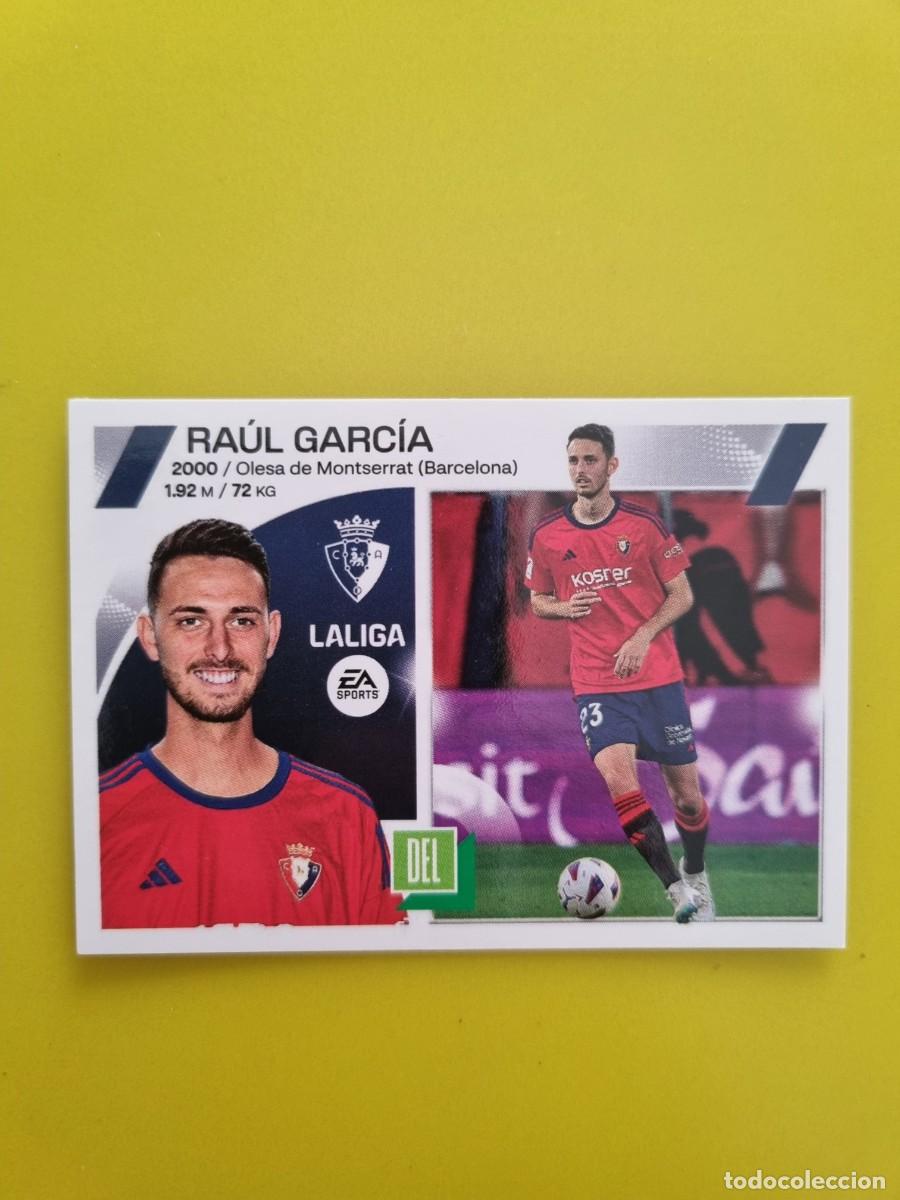 Fu&szlig;ball-Sticker: CROMO FTUBOL LIGA ESTE RA&Uacute;L GARC&Iacute;A OSASUNA N&ordm;19 BIS COLOCA 23 24 2023 2024 AR826