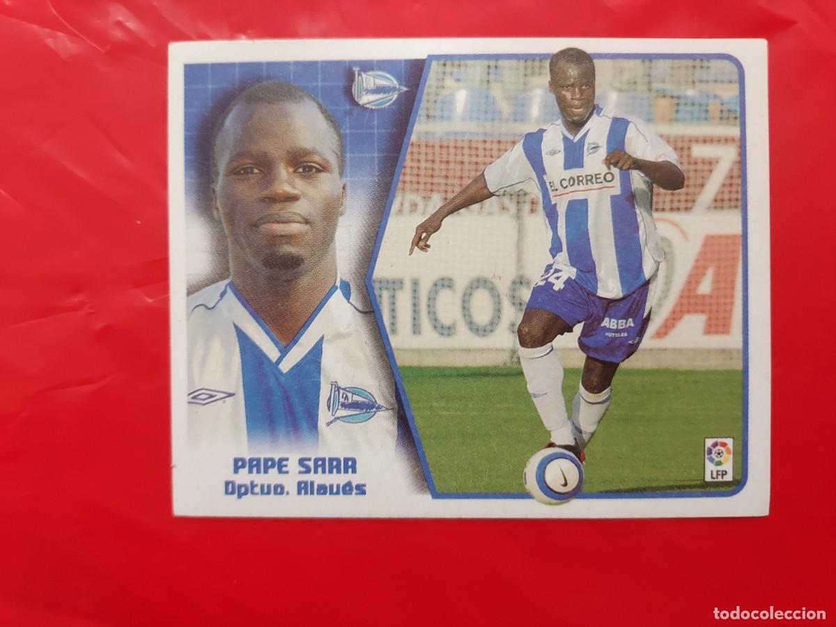 Figurine di Calcio: CROMO PAPE SARR DEPORTIVO ALAVES BAJA - SIN PEGAR - EDICIONES ESTE LIGA 2005 2006