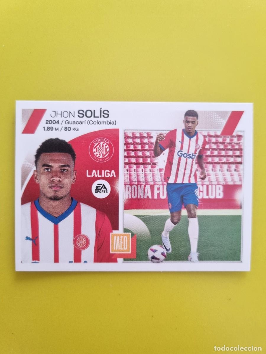 Figurine di Calcio: CROMO FTUBOL LIGA ESTE SOL&Iacute;S GIRONA FC N&ordm;14 BIS COLOCA 23 24 2023 2024 AR826