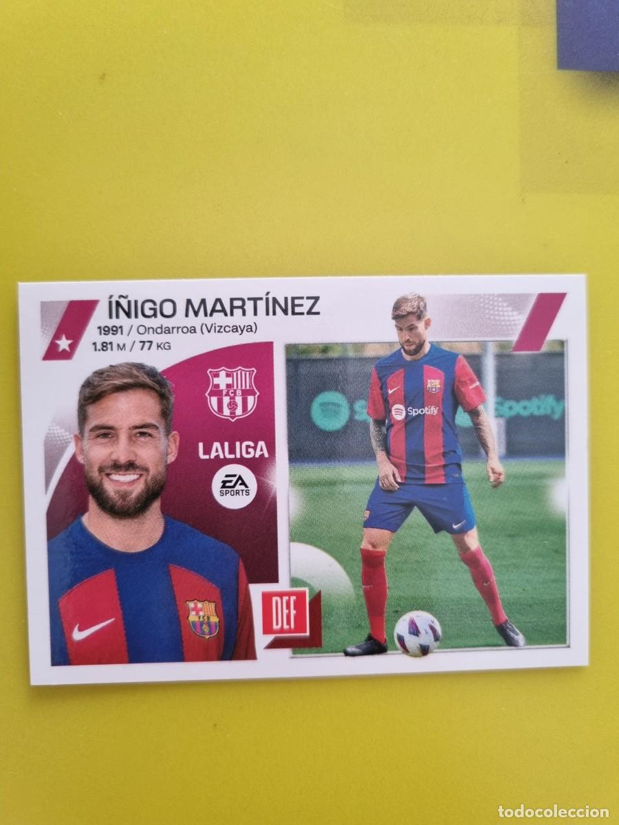 Cromos de f&uacute;tbol: CROMO FTUBOL LIGA ESTE I&Ntilde;IGO MART&Iacute;NEZ FC BARCELONA N&ordm;24 ULTIMOS FICHAJES 23 24 2023 2024 AR826