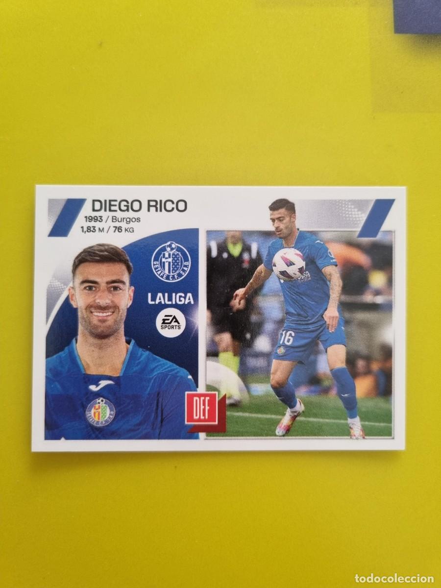 Cromos de f&uacute;tbol: CROMO FTUBOL LIGA ESTE DIEGO RICO GETAFE N&ordm;57 ULTIMOS FICHAJES 23 24 2023 2024 AR826