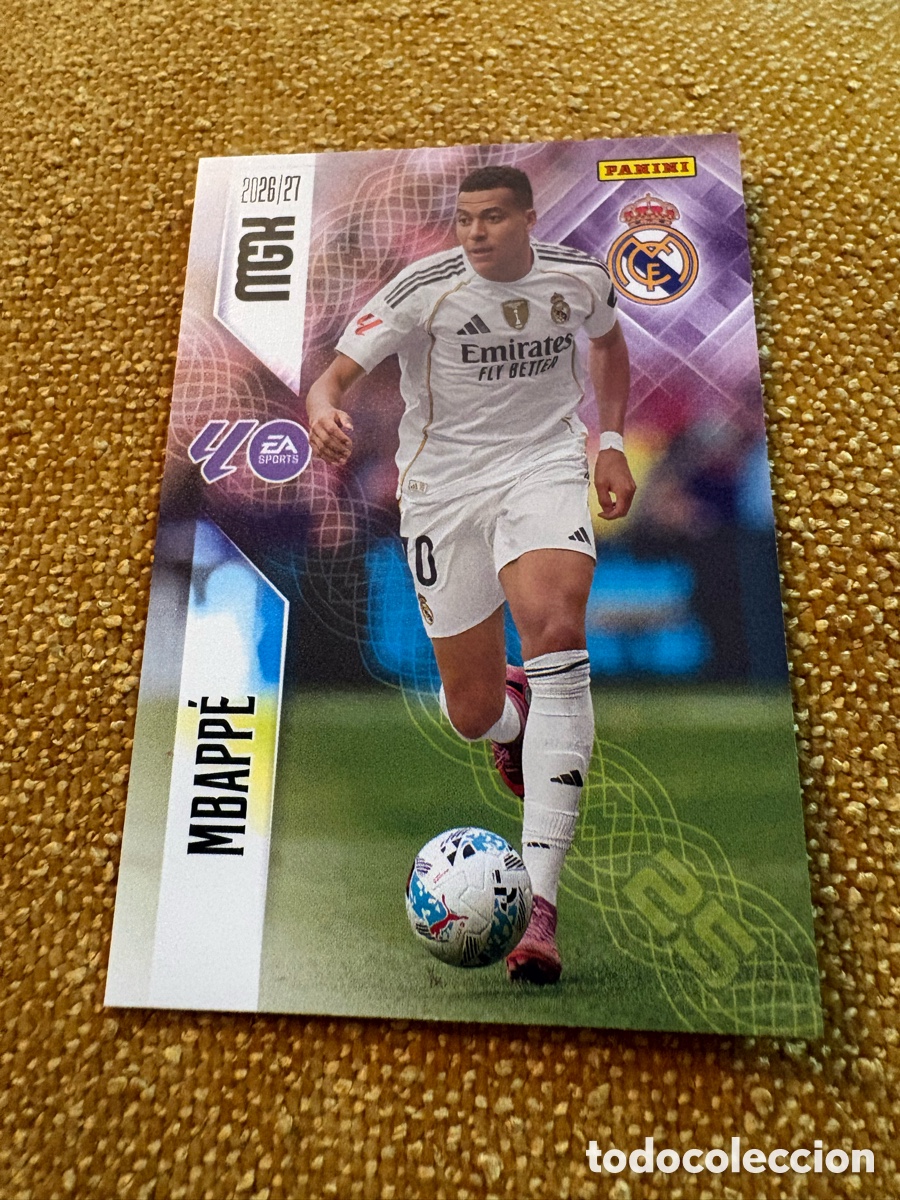 Cromos de Futebol: Megacracks 26/27. 232- Mbapp&eacute;. Real Madrid.