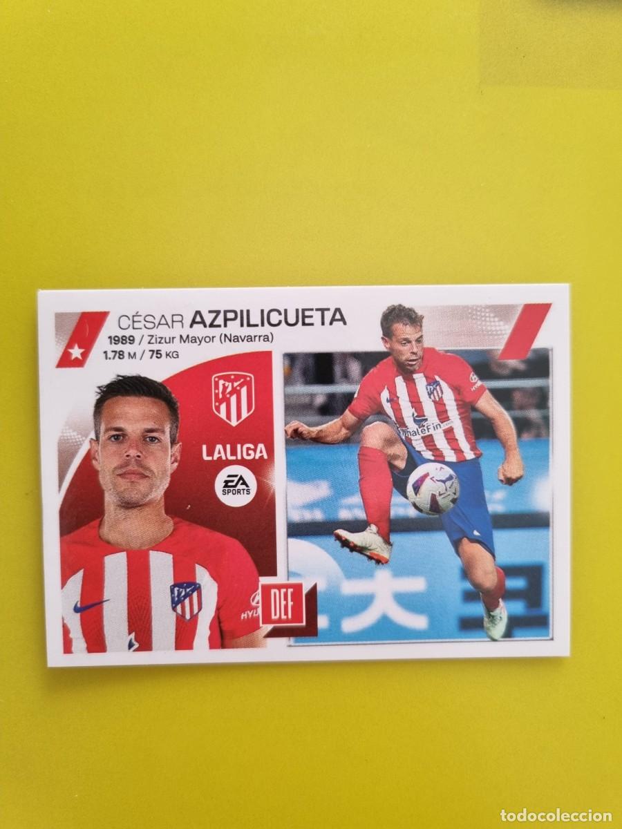 Cromos de Futebol: CROMO FTUBOL LIGA ESTE AZPILICUETA ATL DE MADRID N&ordm;21 ULTIMOS FICHAJES 23 24 2023 2024 AR826