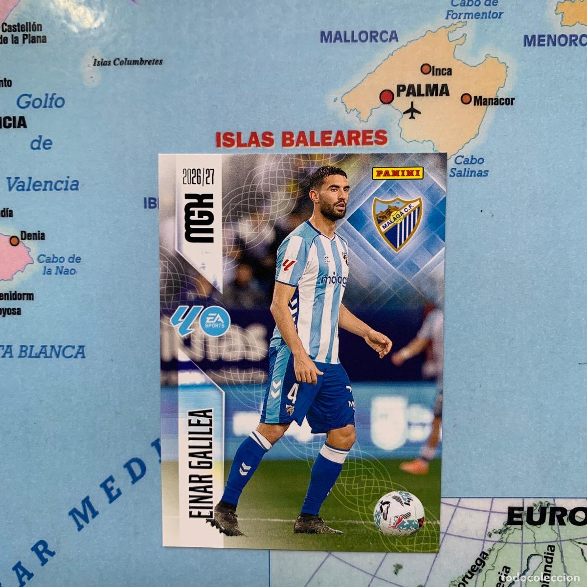 Football Stickers: Galilea n&uacute;mero 241 del Malaga megacracks 26-27 2026-2027