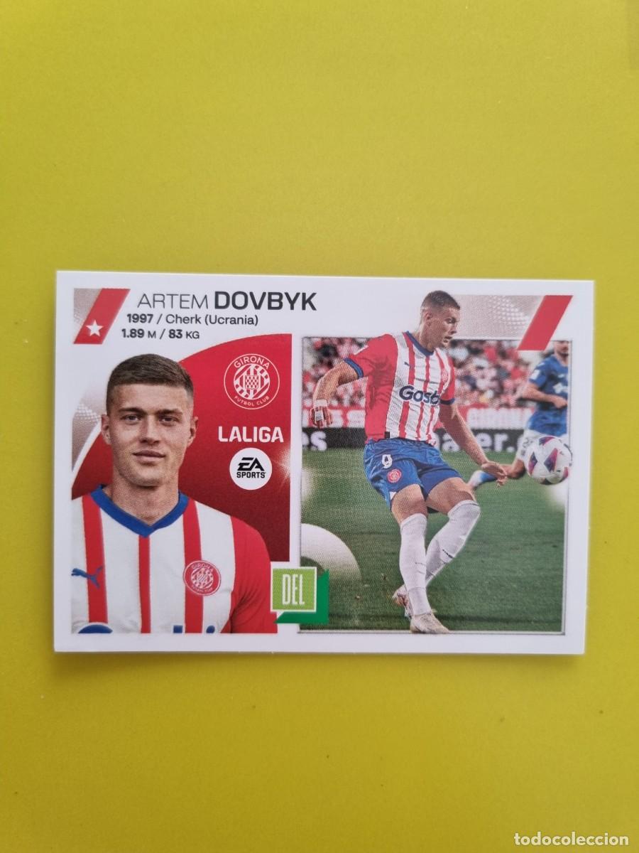 Cromos de Futebol: CROMO FTUBOL LIGA ESTE DOVBYK GIRONA N&ordm;32 ULTIMOS FICHAJES 23 24 2023 2024 AR826