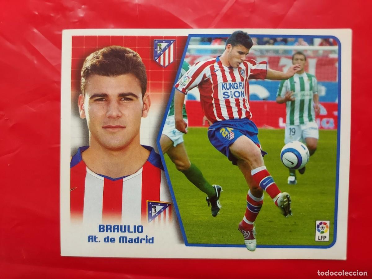 Cromos de Futebol: CROMO BRAULIO ATLETICO DE MADRID - SIN PEGAR - EDICIONES ESTE LIGA 2005 2006