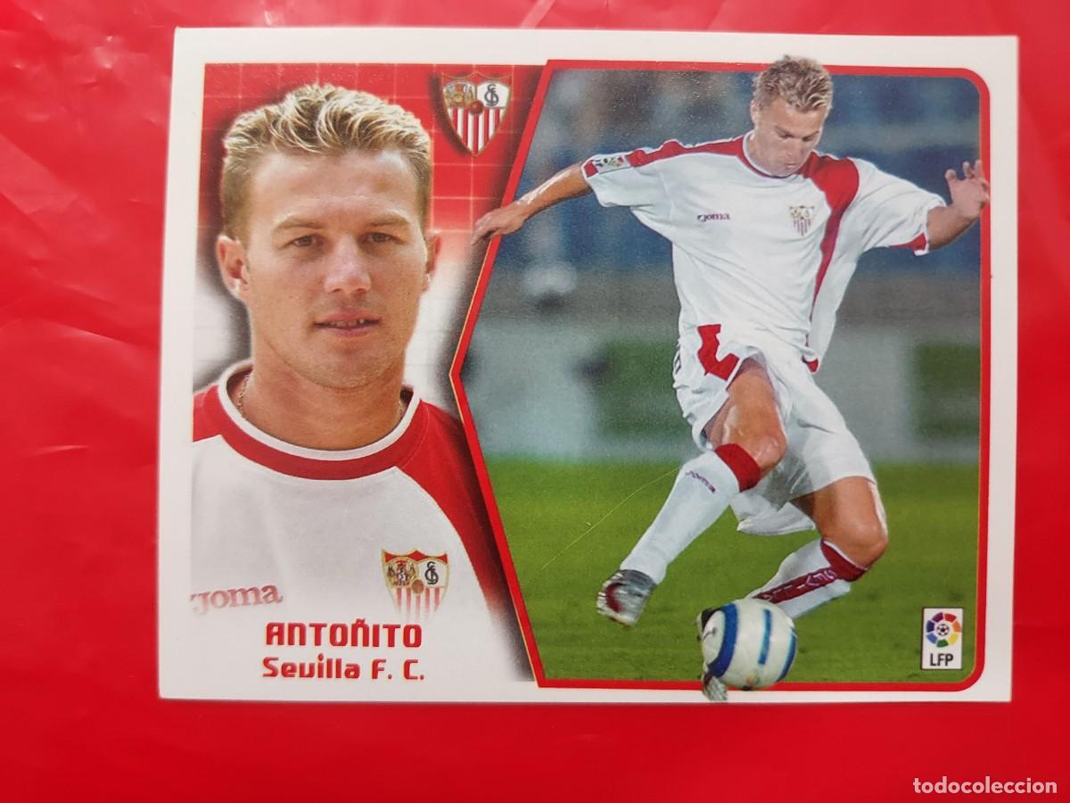 Fu&szlig;ball-Sticker: CROMO ANTO&Ntilde;ITO SEVILLA - SIN PEGAR - EDICIONES ESTE LIGA 2005 2006