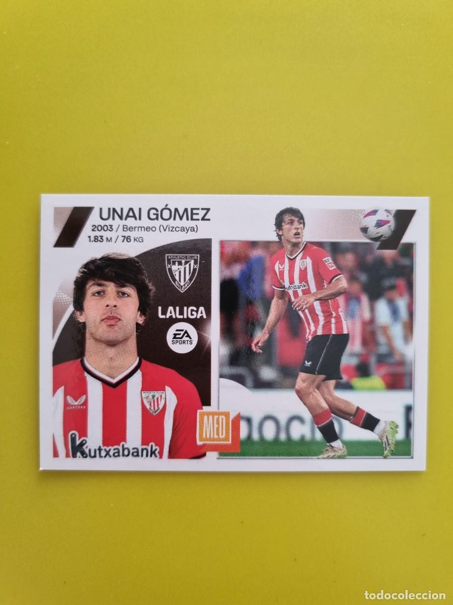 Fu&szlig;ball-Sticker: CROMO FTUBOL LIGA ESTE UNAI G&Oacute;MEZ ATH BILBAO N&ordm;15 BIS COLOCA 23 24 2023 2024 AR826