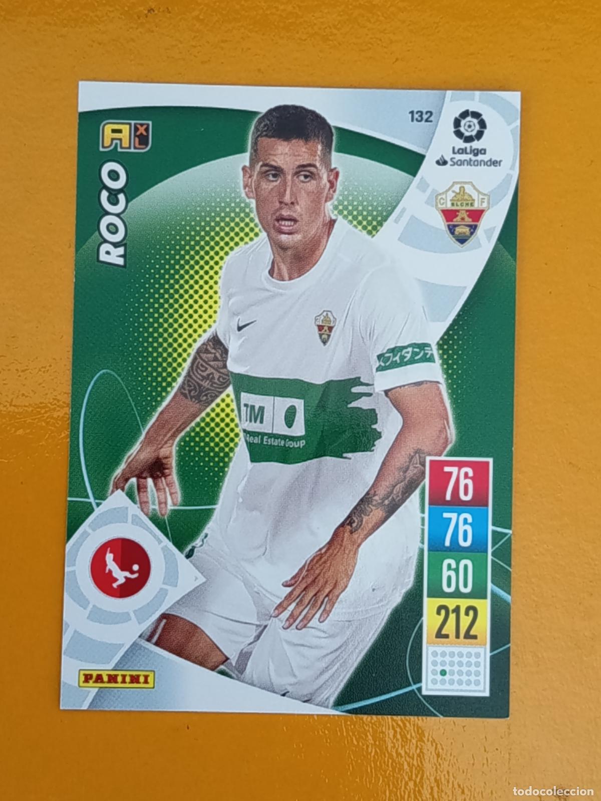 Cromos de f&uacute;tbol: 132 ROCO. ELCHE C.F. ADRENALYN XL 2021-22. PANINI