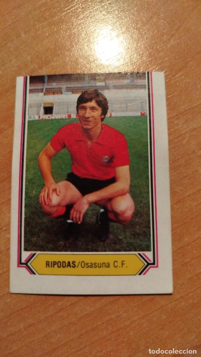 Cromos de f&uacute;tbol: LIGA ESPA&Ntilde;OLA 80/81 - OSASUNA CF - RIPODAS
