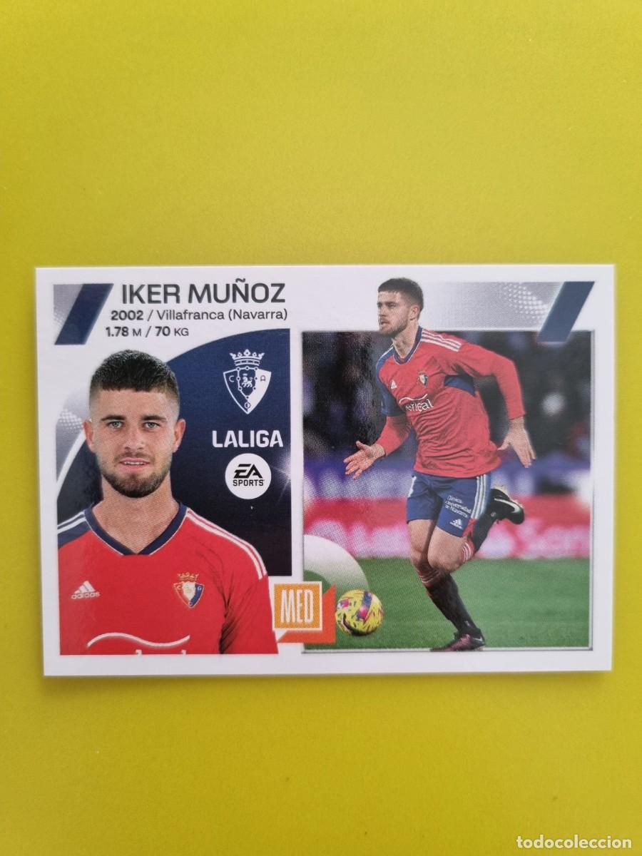 Cromos de f&uacute;tbol: CROMO FTUBOL LIGA ESTE IKER MU&Ntilde;OZ OSASUNA N&ordm;14 BIS COLOCA 23 24 2023 2024 AR826