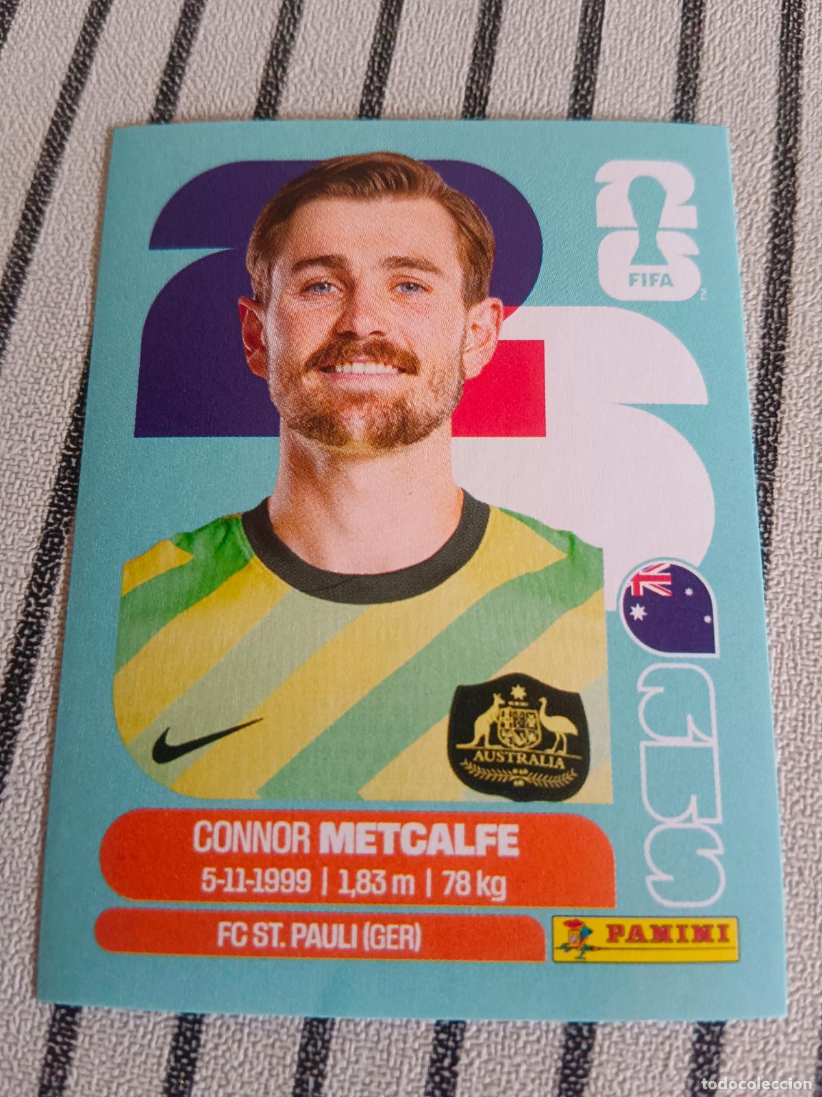 Cromos de f&uacute;tbol: MUNDIAL 2026 ESTADOS UNIDOS USA MEXICO MEJICO CANADA AUS 15 AUS15 CONNOR METCALFE AUSTRALIA FIFA