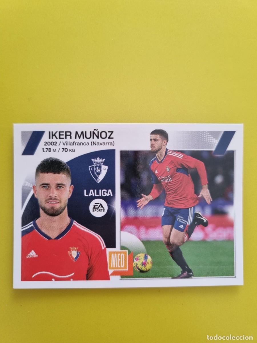Cromos de f&uacute;tbol: CROMO FTUBOL LIGA ESTE IKER MU&Ntilde;OZ OSASUNA N&ordm;14 BIS COLOCA 23 24 2023 2024 AR826