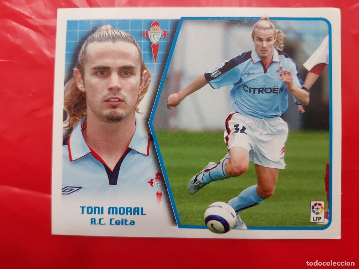 Figurine di Calcio: CROMO TONI MORAL CELTA BAJA - SIN PEGAR - EDICIONES ESTE LIGA 2005 2006