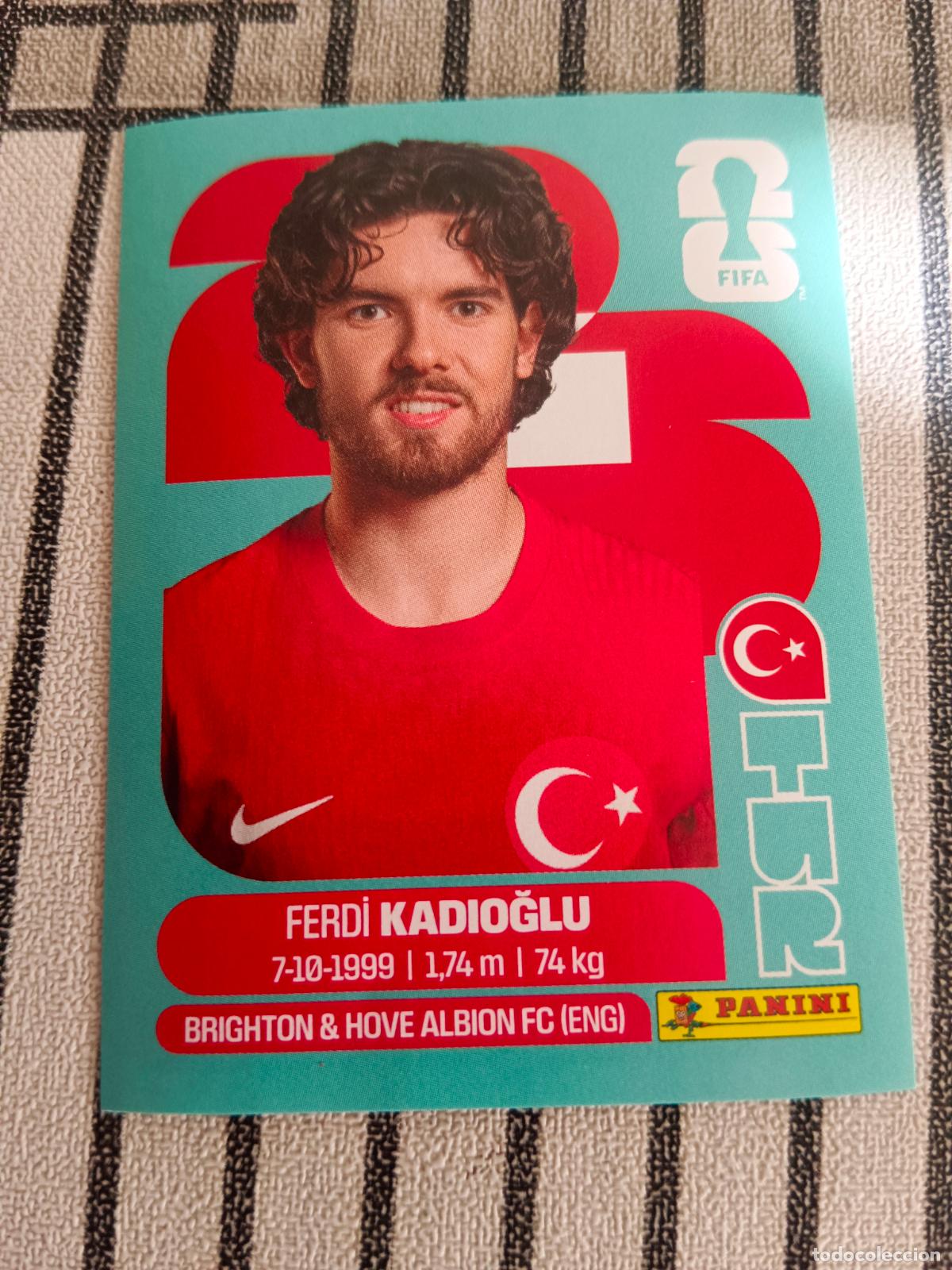 Figurine di Calcio: MUNDIAL 2026 ESTADOS UNIDOS USA MEXICO MEJICO CANADA TUR 8 TUR8 FERDI KADIOGLU TURQUIA FIFA