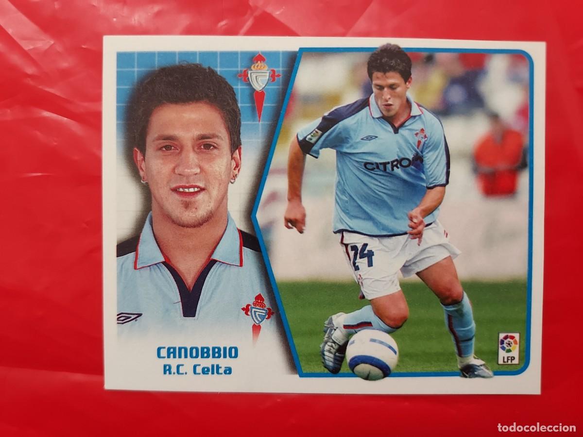 Cromos de f&uacute;tbol: CROMO CANOBBIO CELTA - SIN PEGAR - EDICIONES ESTE LIGA 2005 2006