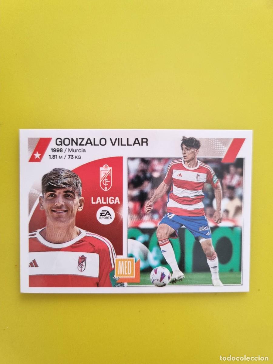 Cromos de f&uacute;tbol: CROMO FTUBOL LIGA ESTE GONZALO VILLAR GRANADA N&ordm;12 BIS COLOCA 23 24 2023 2024 AR826