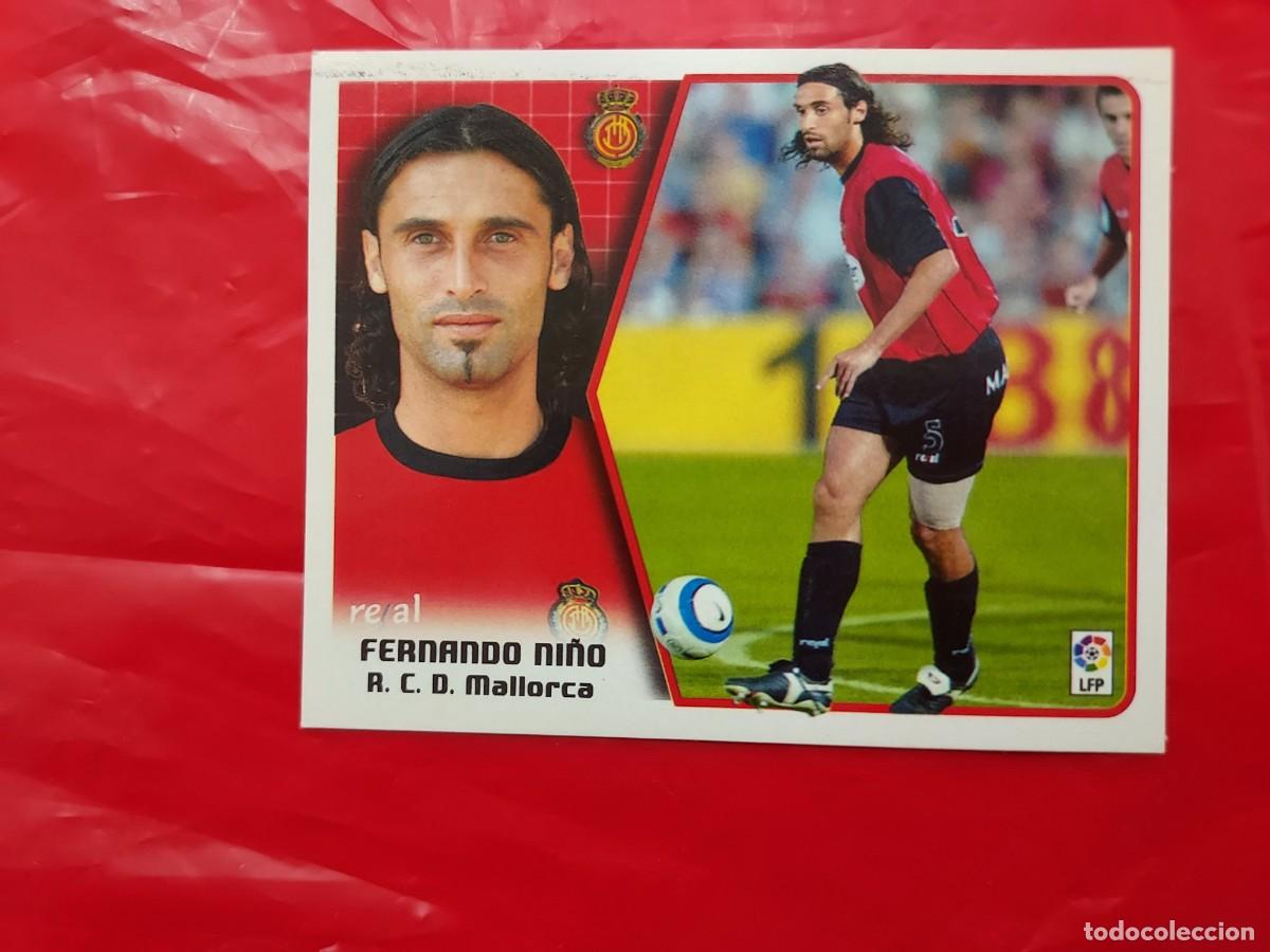 Cromos de f&uacute;tbol: CROMO FERNANDO NI&Ntilde;O MALLORCA BAJA - SIN PEGAR - EDICIONES ESTE LIGA 2005 2006