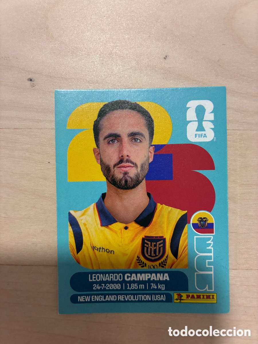 Cromos de f&uacute;tbol: Cromos Panini Mundial 2026 - ECU 15