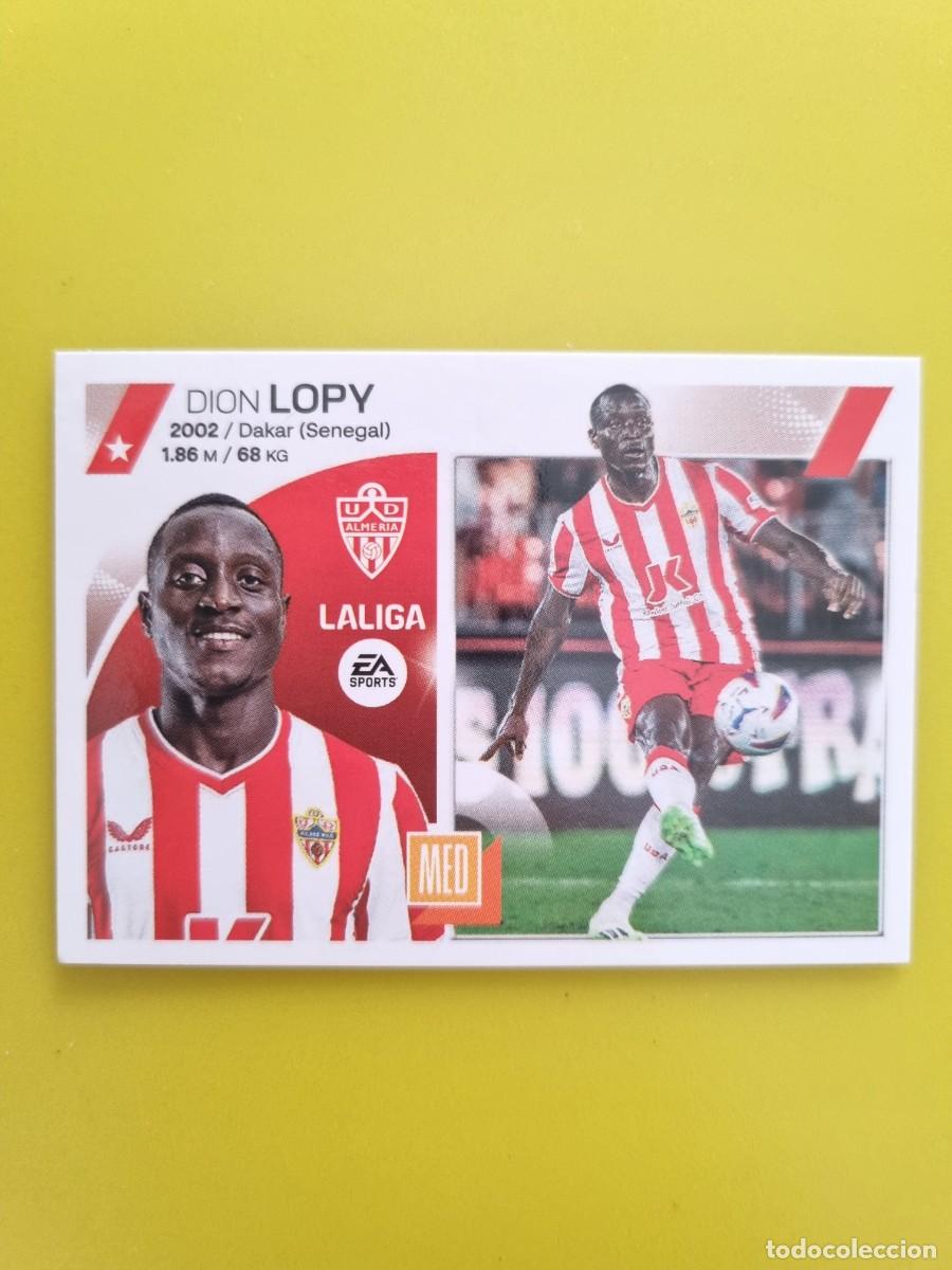 Cromos de f&uacute;tbol: CROMO FTUBOL LIGA ESTE LOPY ALMER&Iacute;A N&ordm;35 ULTIMOS FICHAJES 23 24 2023 2024 AR826