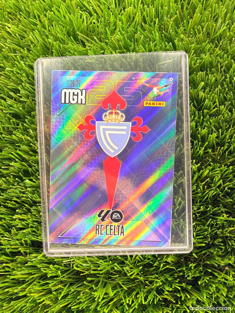 Cromos de f&uacute;tbol: N&ordm; 109 Escudo RC Celta Megacracks 26 27
