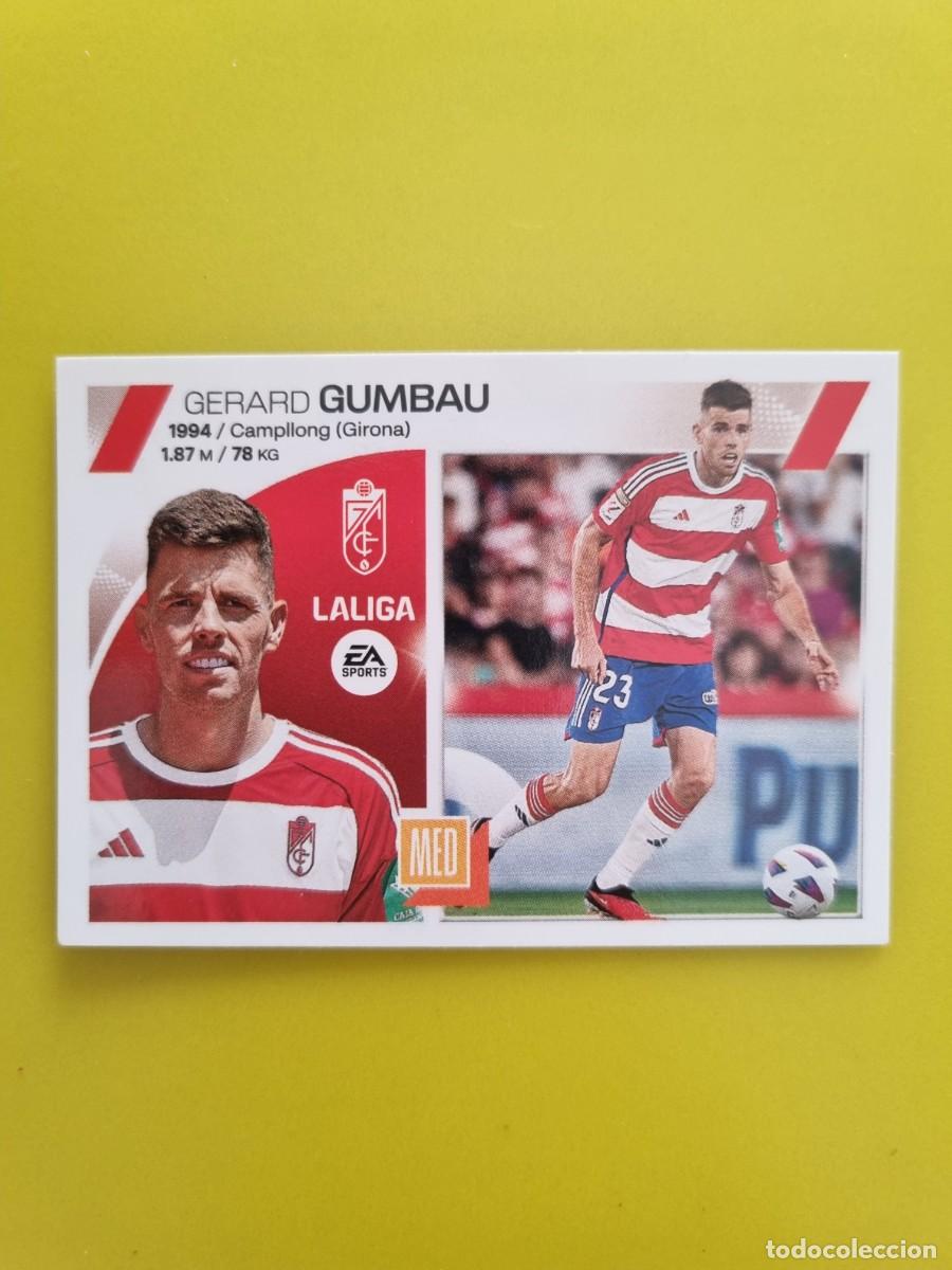 Cromos de f&uacute;tbol: CROMO FTUBOL LIGA ESTE GUMBAU GRANADA N&ordm;33 ULTIMOS FICHAJES 23 24 2023 2024 AR826