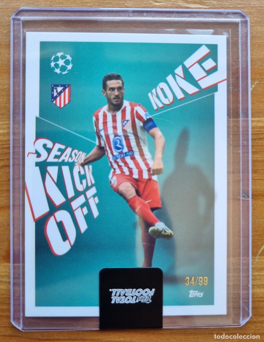 Cromos de f&uacute;tbol: KOKE /99 (Numerada) ATL&Eacute;TICO DE MADRID. Topps Total Football 2025 2026 25 26