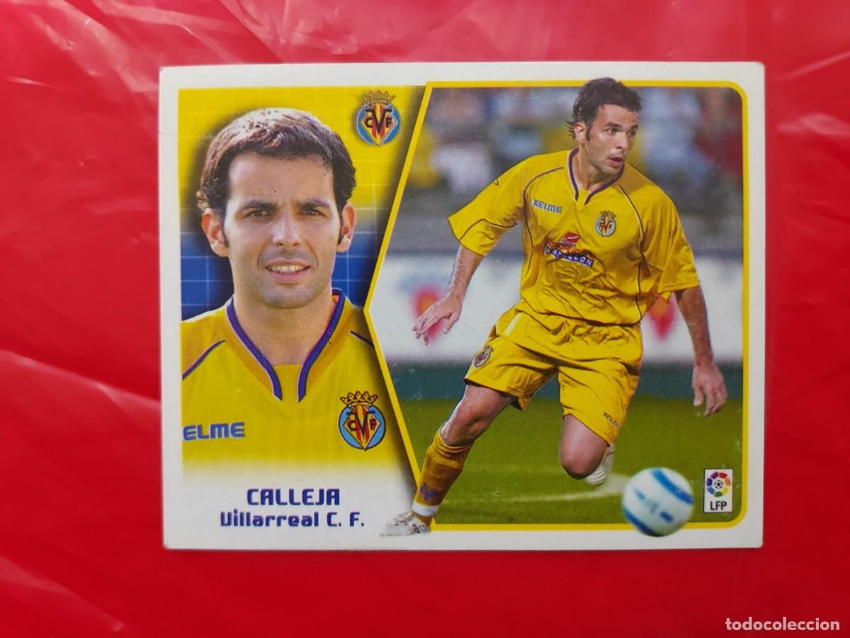 Figurine di Calcio: CROMO CALLEJA VILLARREAL - SIN PEGAR - EDICIONES ESTE LIGA 2005 2006