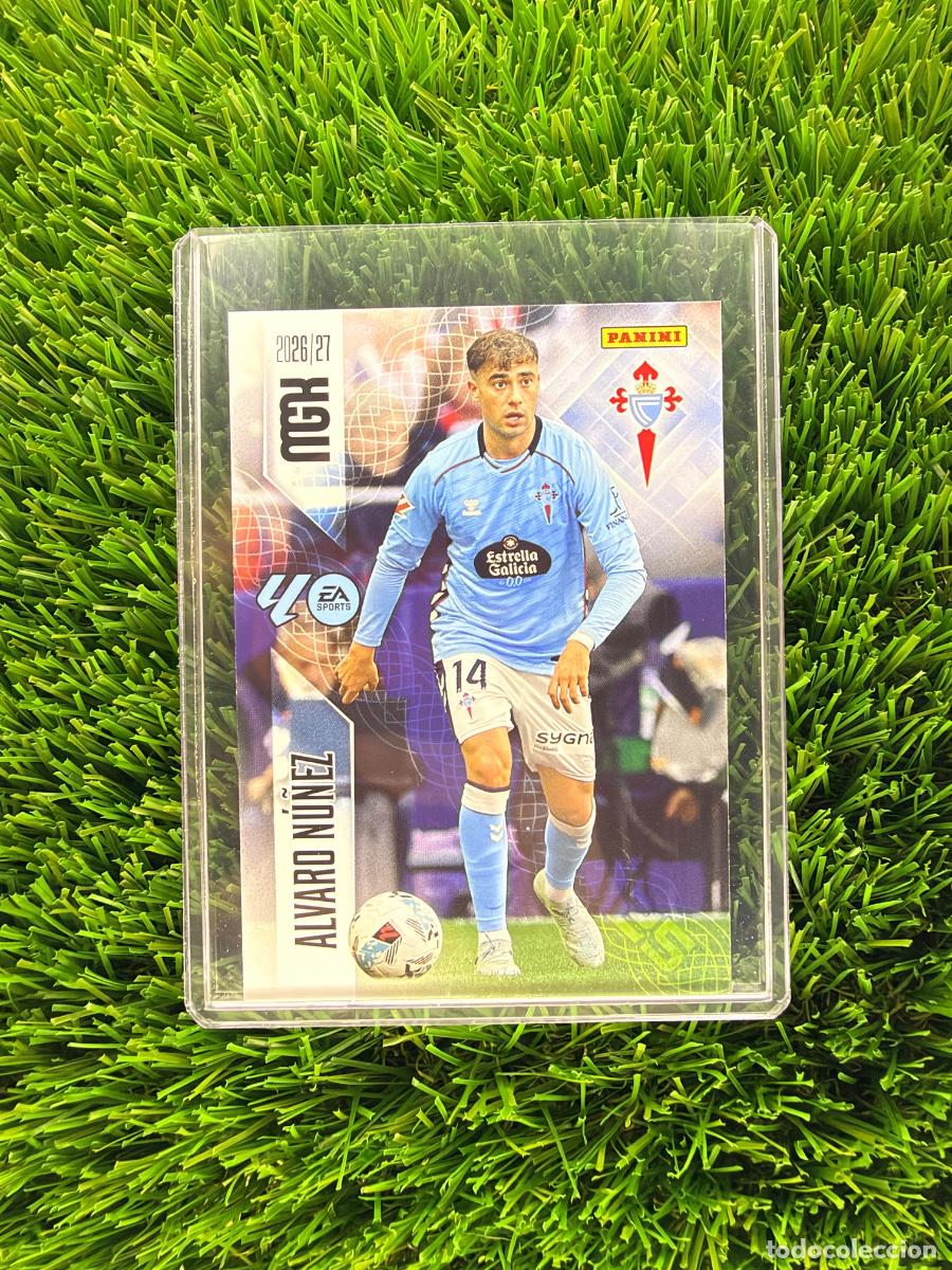 Cromos de f&uacute;tbol: N&ordm; 113 &Aacute;lvaro N&uacute;&ntilde;ez RC Celta Megacracks 26 27