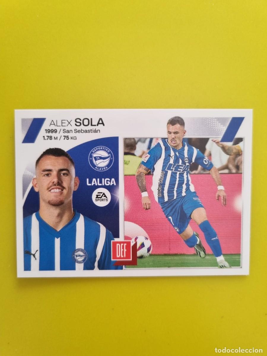 Cartes &agrave; collectionner de Football: CROMO FTUBOL LIGA ESTE SOLA D ALAV&Eacute;S N&ordm;54 ULTIMOS FICHAJES 23 24 2023 2024 AR826