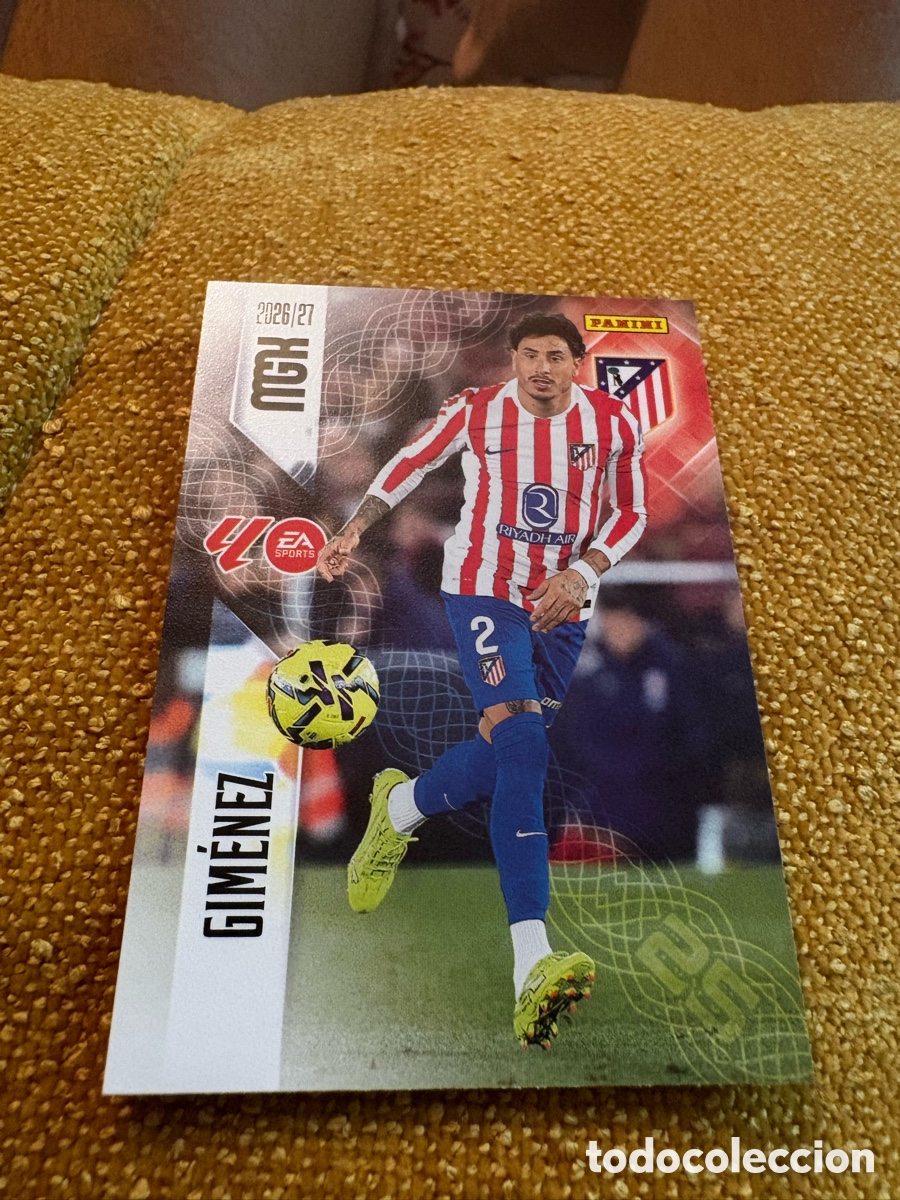 Figurine di Calcio: GIMENEZ ATL&Eacute;TICO DE MADRID NUMERO 61 MEGACRACKS 2026 2027