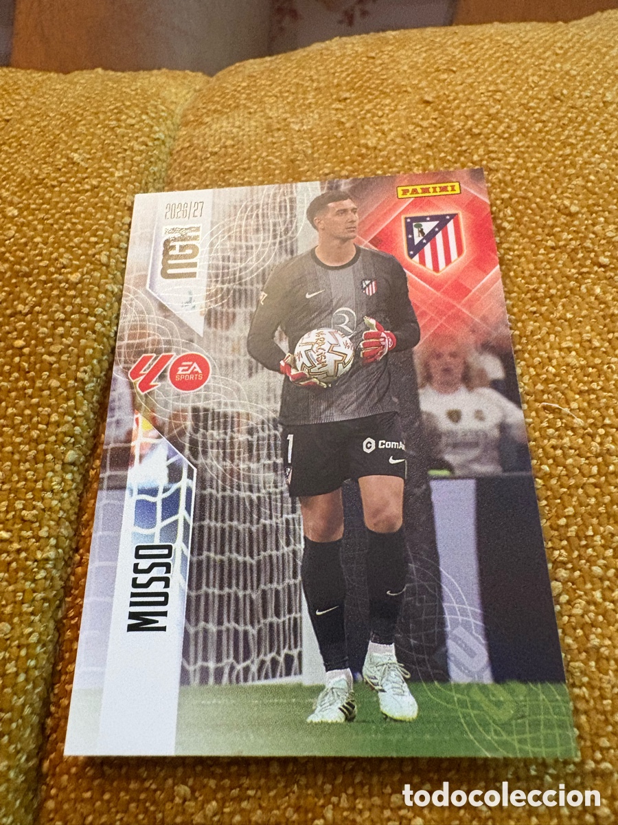 Figurine di Calcio: MUSSO ATL&Eacute;TICO DE MADRID NUMERO 57 MEGACRACKS 2026 2027