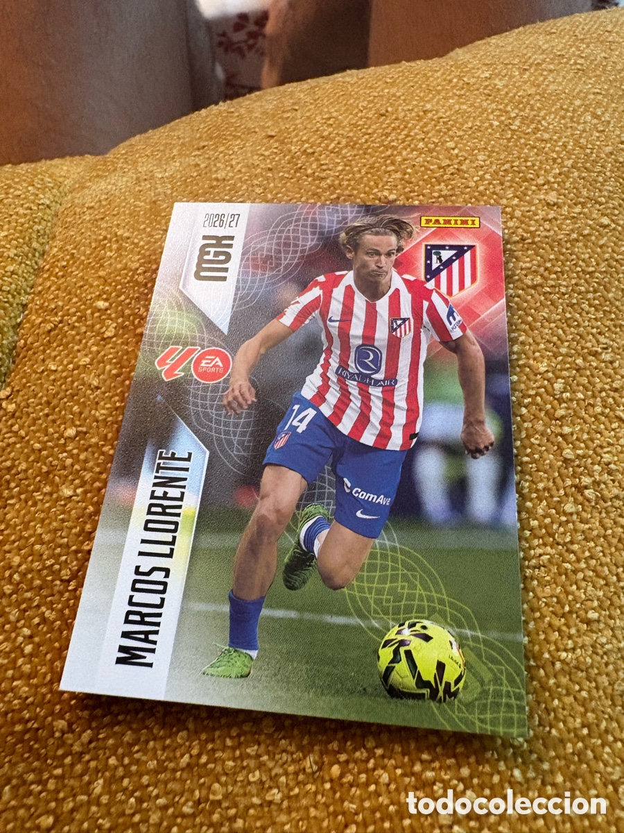 Figurine di Calcio: MARCOS LLORENTE ATL&Eacute;TICO DE MADRID NUMERO 58 MEGACRACKS 2026 2027