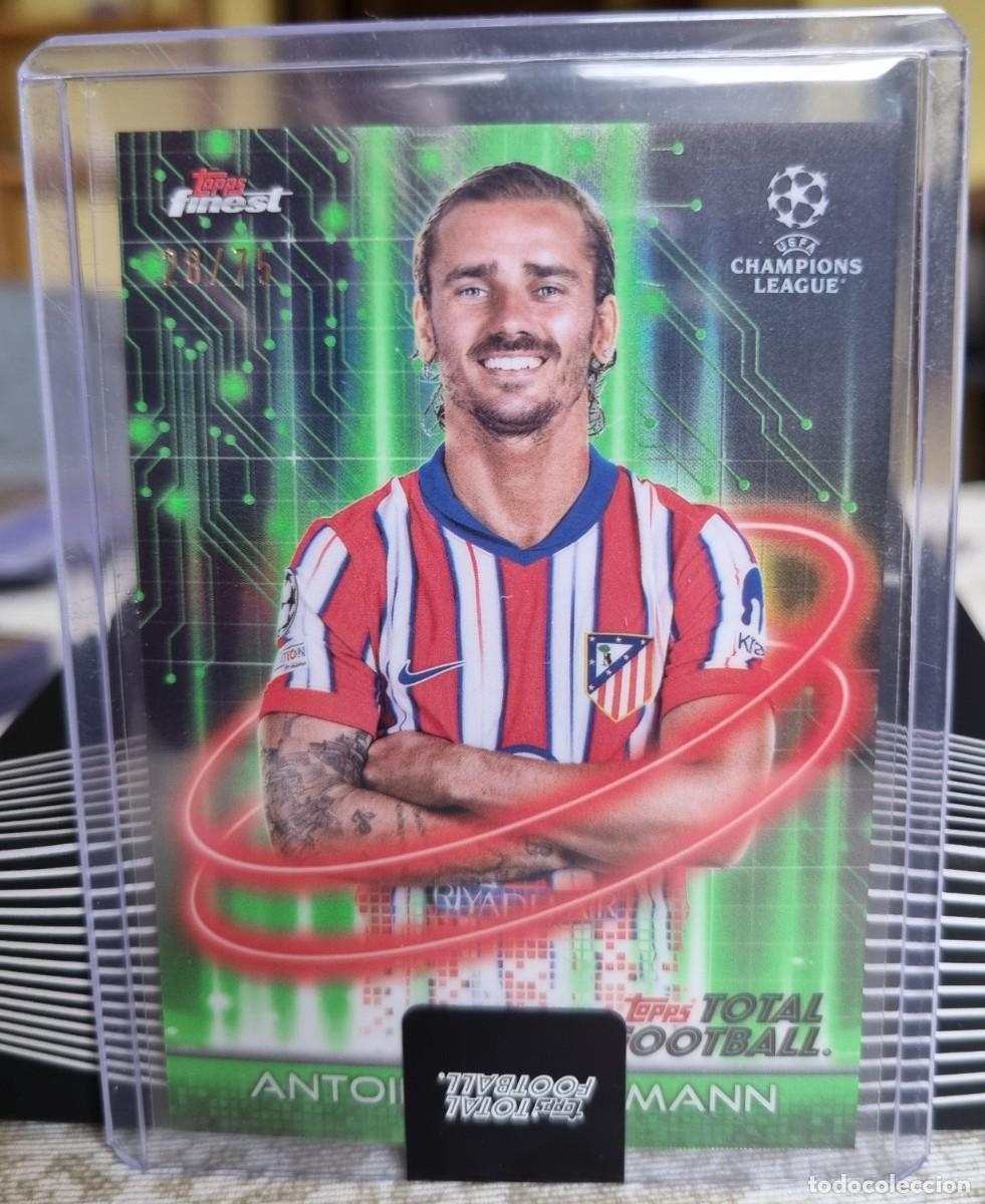 Figurine di Calcio: GRIEZMANN /75 (Numerada) ATL&Eacute;TICO DE MADRID. Topps Total Football / Topps FINEST 2025 2026 25 26