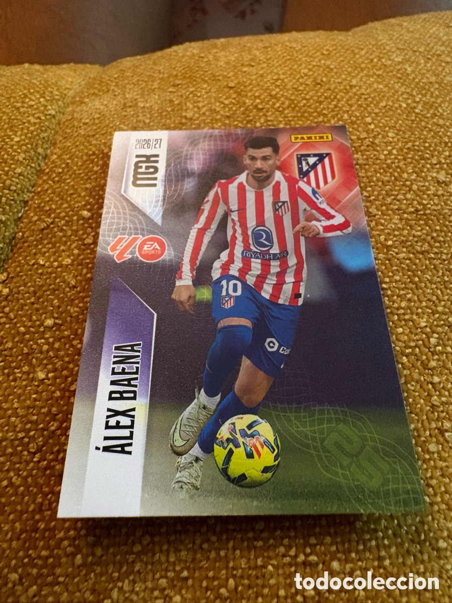 Cromos de f&uacute;tbol: 67 ALEX BAENA ATLETICO DE MADRID ⚽ MEGACRACKS LIGA 2026 2027 26 27 ⚽