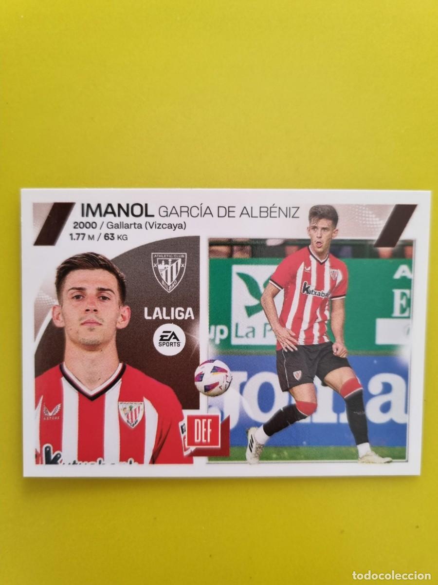 Cromos de f&uacute;tbol: CROMO FTUBOL LIGA ESTE IMANOL ATH BILBAO N&ordm;10 BIS COLOCA 23 24 2023 2024 AR826