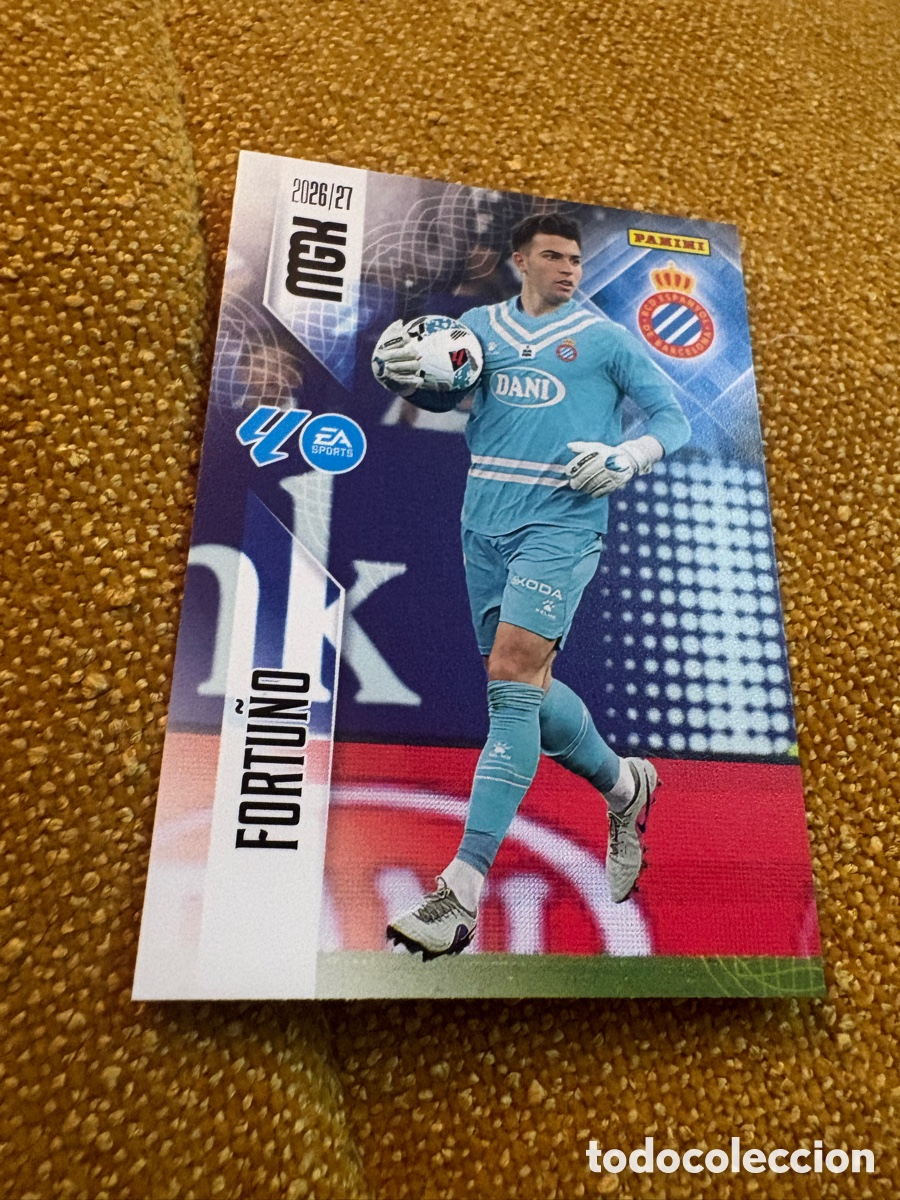 Cromos de f&uacute;tbol: N&deg;165 Espanyol Fortu&ntilde;o Megacracks 26/27