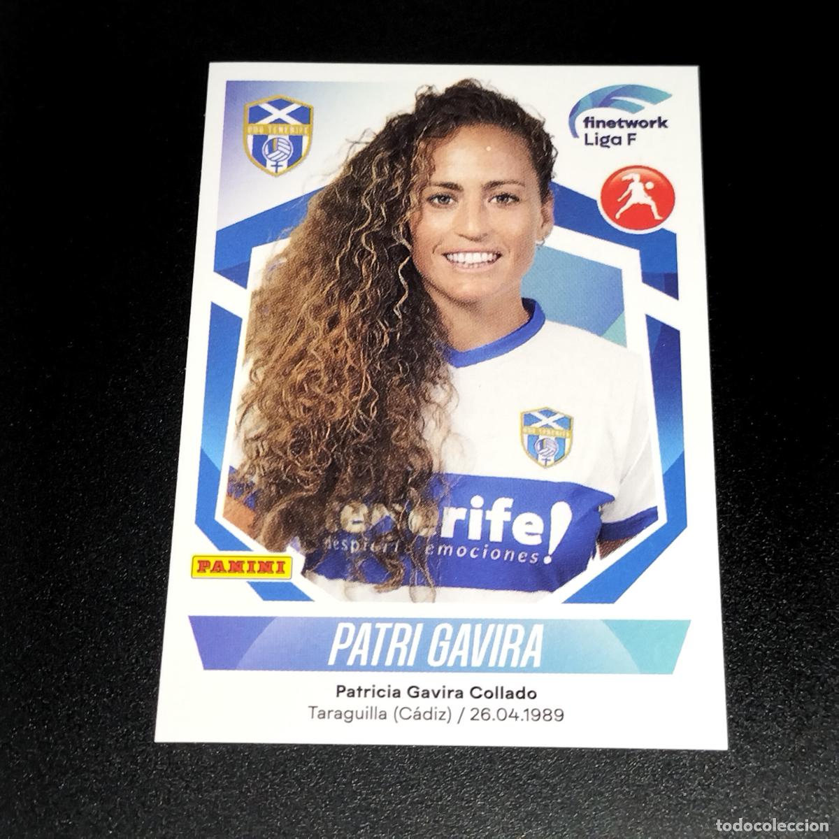 Figurine di Calcio: N&ordm; 158 PATRI GAVIRA GRANADILLA TENERIFE CROMOS FINETWORK LIGA F FEMENINA PANINI 2022 2023 22 23