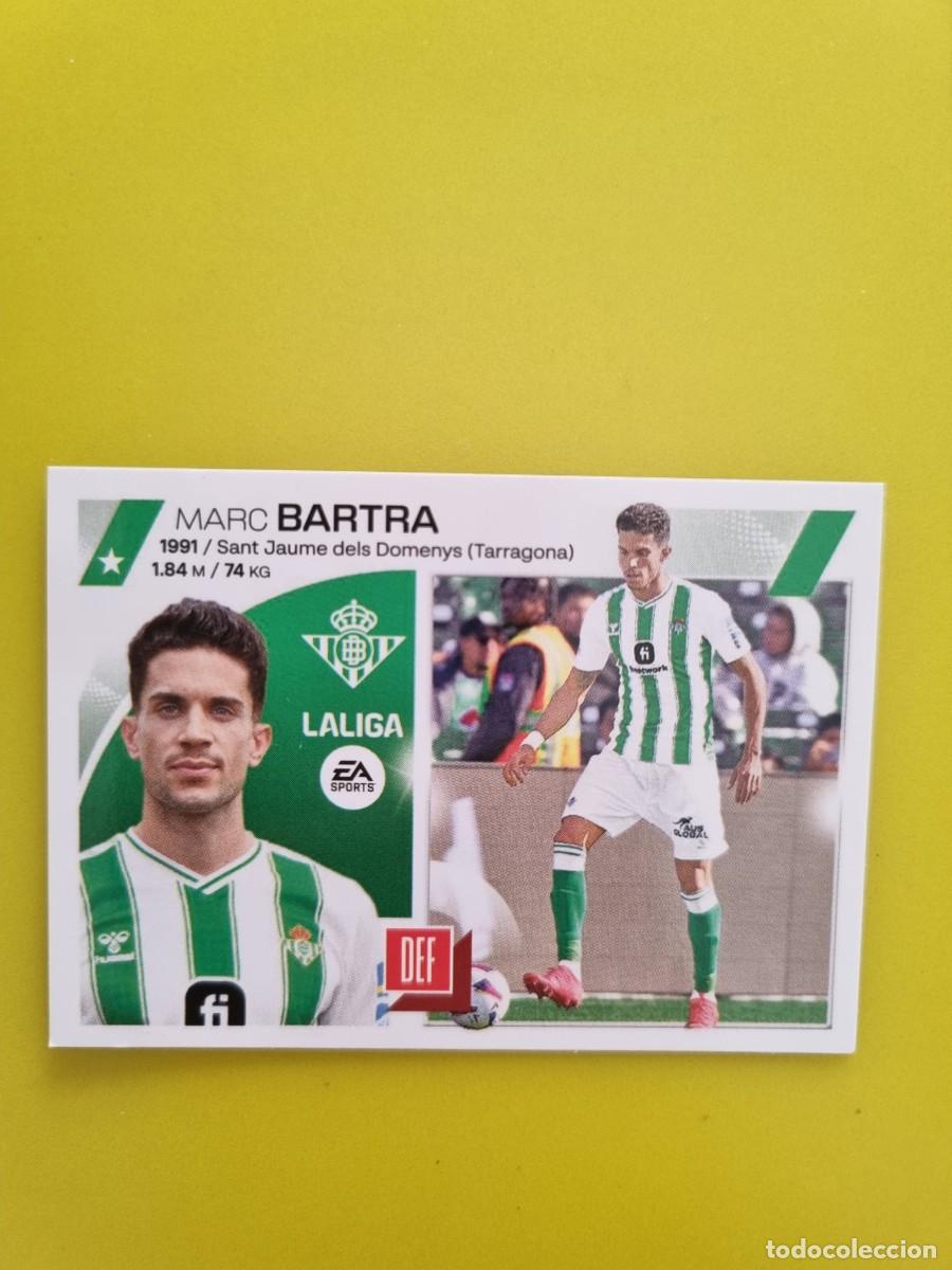 Cromos de f&uacute;tbol: CROMO FTUBOL LIGA ESTE BARTRA REAL BETIS N&ordm;27 ULTIMOS FICHAJES 23 24 2023 2024 AR826