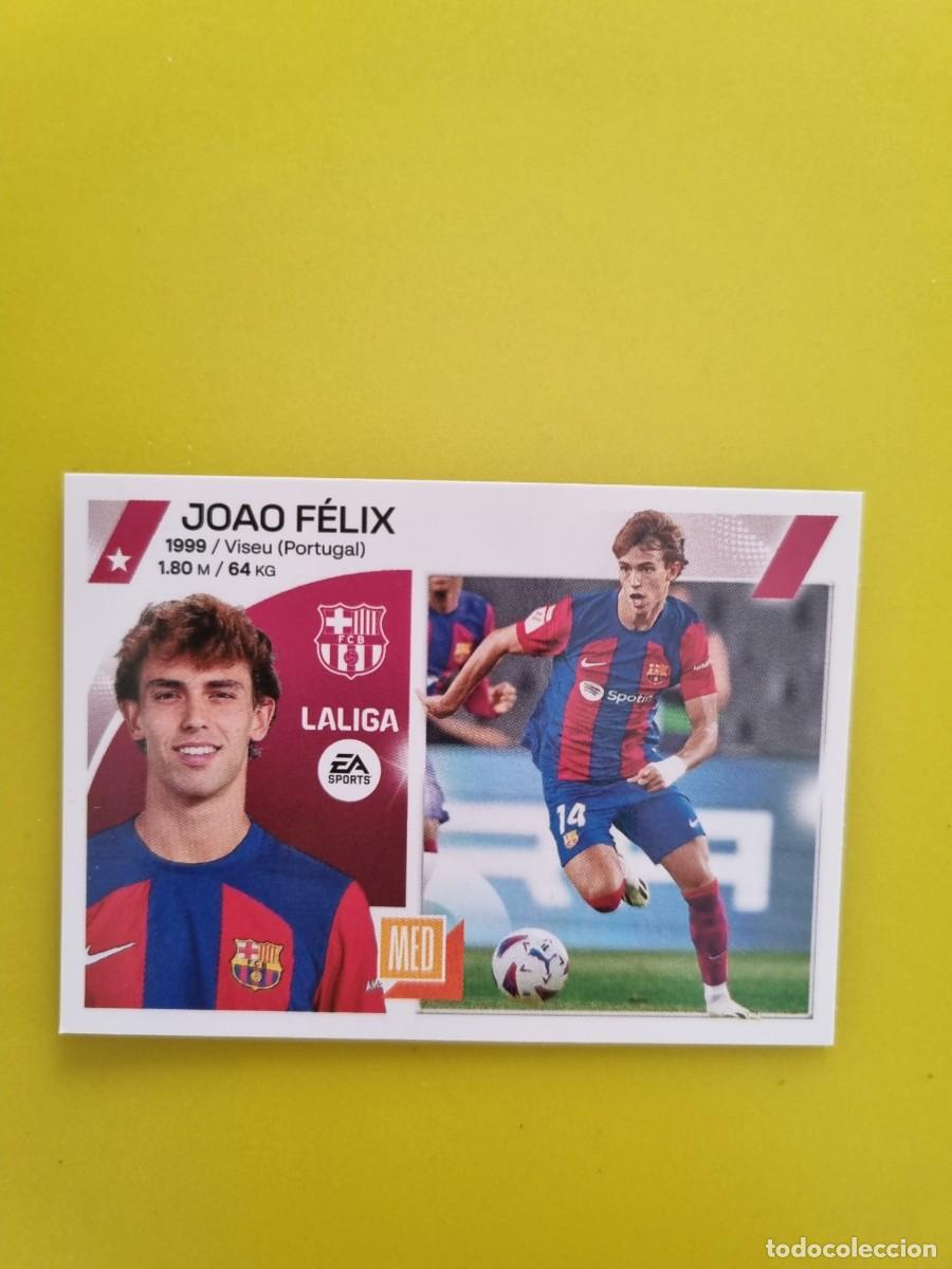 Cromos de f&uacute;tbol: CROMO FTUBOL LIGA ESTE JOAO F&Eacute;LIX FC BARCELONA N&ordm;66 ULTIMOS FICHAJES 23 24 2023 2024 AR826