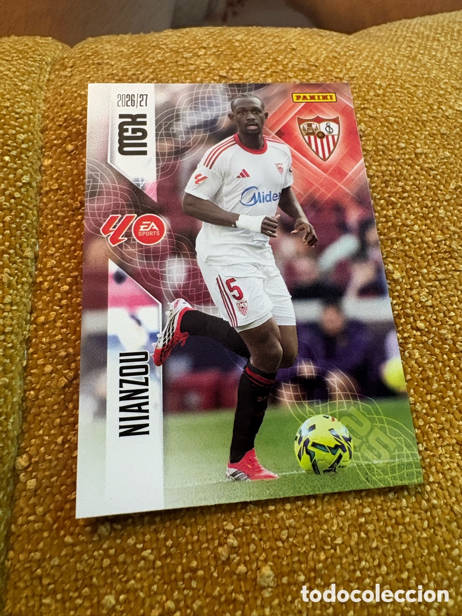Cromos de f&uacute;tbol: Nianzou n&uacute;mero 331 del Sevilla megacracks 26-27 2026-2027