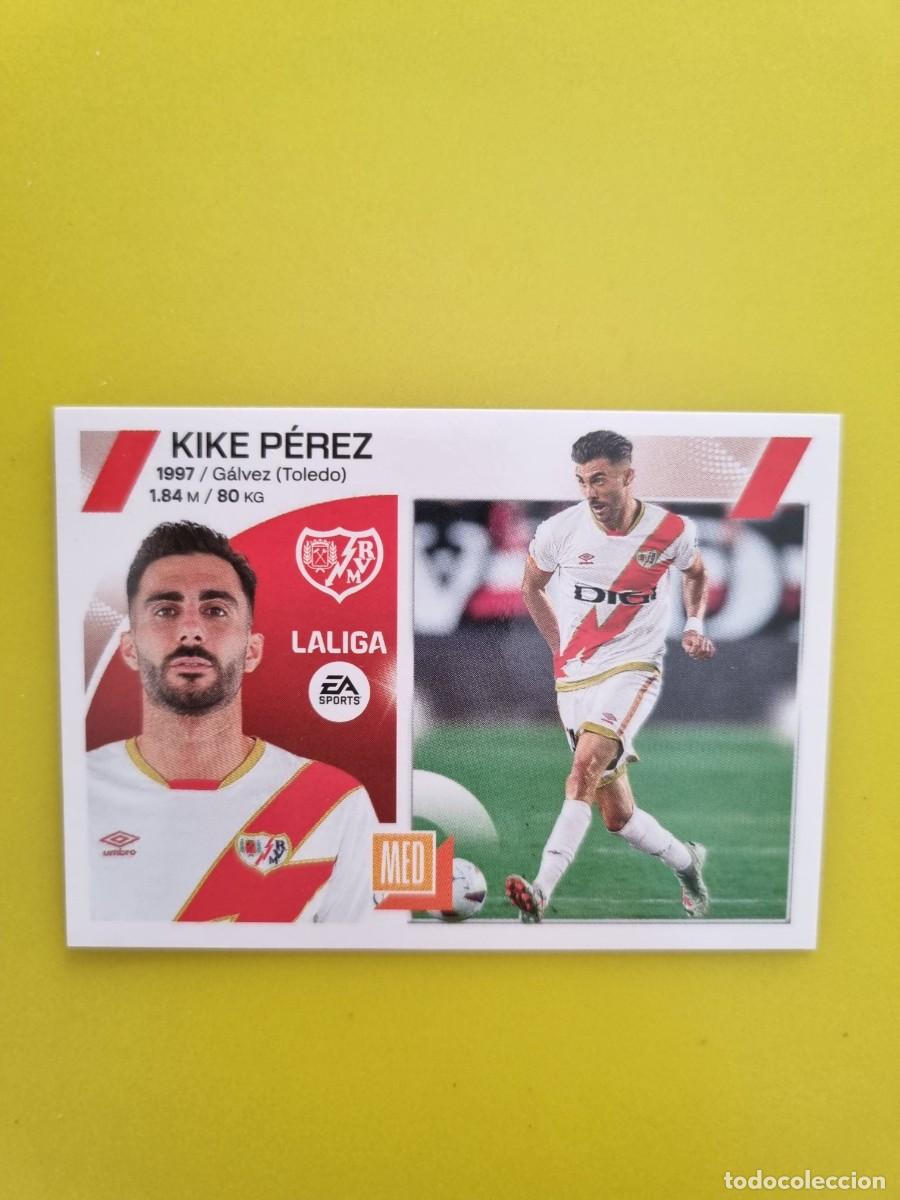 Cromos de f&uacute;tbol: CROMO FTUBOL LIGA ESTE KIKE P&Eacute;REZ RAYO VALLECANO N&ordm;53 ULTIMOS FICHAJES 23 24 2023 2024 AR826
